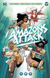 Book Cover for Amazons Attack by Josie Campbell