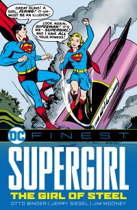 Book Cover for The Girl of Steel by Otto O Binder, Jerry Siegel