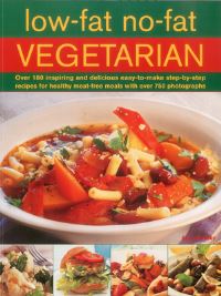 Book Cover for Low-Fat No-Fat Vegetarian by Anne Sheasby