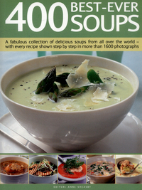 Book Cover for 400 Best-Ever Soups by Anne Sheasby