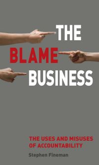 Book Cover for The Blame Business by Stephen Fineman