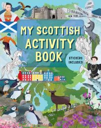 Book Cover for My Scottish Activity Book by Sasha Morton