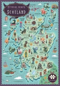 Book Cover for Mythical Beasts of Scotland Jigsaw by Neil Parkinson