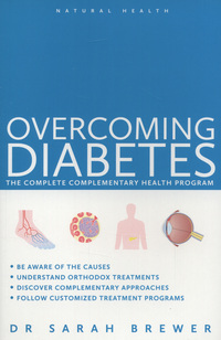Book Cover for Overcoming Diabetes by Sarah Brewer