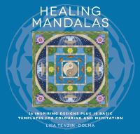 Book Cover for Healing Mandalas by Lisa TenzinDolma
