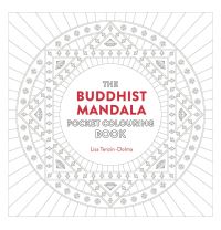 Book Cover for Buddhist Mandala Pocket Coloring Book by Lisa TenzinDolma