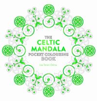 Book Cover for Celtic Mandala Pocket Coloring Book by Lisa TenzinDolma