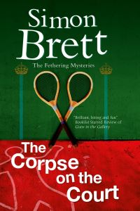 Book Cover for The Corpse on the Court by Simon Brett