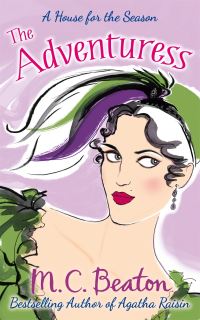 Book Cover for The Adventuress by M C Beaton