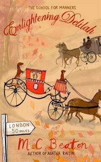 Book Cover for Enlightening Delilah by M C Beaton, Marion Chesney