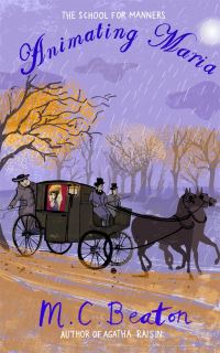 Book Cover for Animating Maria by M C Beaton, Marion Chesney