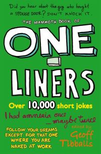 Book Cover for The Mammoth Book of One-Liners by Geoff Tibballs