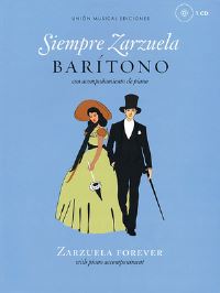 Book Cover for Siempre Zarzuela by Hal Leonard Corp