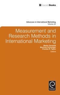 Book Cover for Measurement and Research Methods in International Marketing by Marko Sarstedt, Manfred Schwaiger, Charles R Taylor