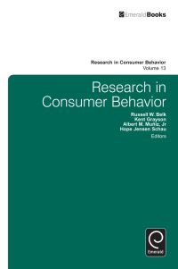 Book Cover for Research in Consumer Behavior. Volume 13 by Consumer Culture Theory Conference, Russell W Belk
