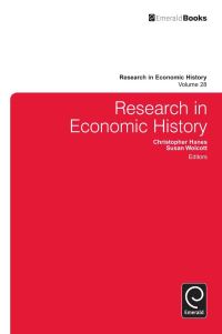 Book Cover for Research in Economic History by Christopher Hanes, Susan Wolcott, Alex J Field, Alex J Field, Christopher Hanes, Susan Wolcott