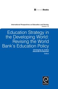 Book Cover for Education Strategy in the Developing World by Christopher Collins, Alexander W Wiseman