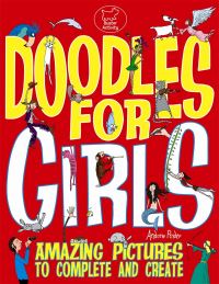 Book Cover for Doodles For Girls by Andrew Pinder