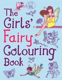 Book Cover for The Girls' Fairy Colouring Book by Ann Kronheimer