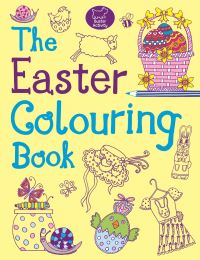 Book Cover for The Easter Colouring Book by Jessie Eckel
