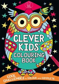 Book Cover for Clever Kids' Colouring Book by Chris Dickason