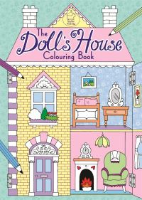Book Cover for The Doll's House Colouring Book by Kate Rochester