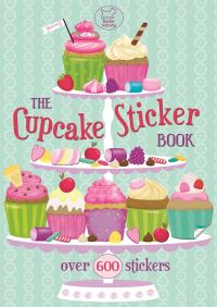 Book Cover for The Cupcake Sticker Book by Lauren Doughty