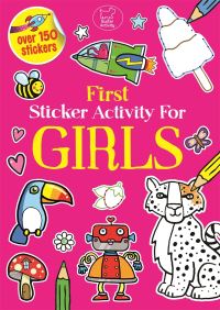 Book Cover for First Sticker Activity for Girls by Emily Twomey