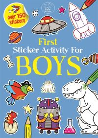Book Cover for First Sticker Activity For Boys by Emily Twomey