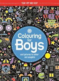 Book Cover for Colouring For Boys by Jessie Eckel