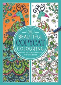Book Cover for Beautiful Copycat Colouring by Cindy Wilde
