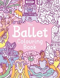 Book Cover for The Ballet Colouring Book by Ann Kronheimer