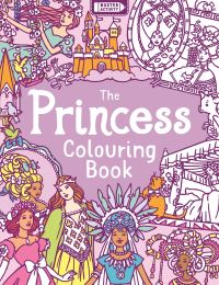 Book Cover for The Princess Colouring Book by Ann Kronheimer
