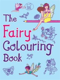 Book Cover for The Fairy Colouring Book by Ann Kronheimer