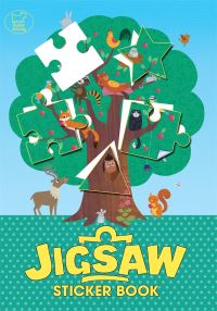 Book Cover for The Jigsaw Sticker Book by Genie Espinosa, Chantal Renn
