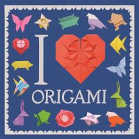 Book Cover for I Love Origami by David Woodroffe