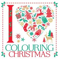 Book Cover for I [Symbol of a Heart] Colouring Christmas by 