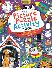 Book Cover for The Picture Puzzle Activity Book by Buster Books