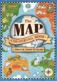Book Cover for The Map Colouring Book by Natalie Hughes