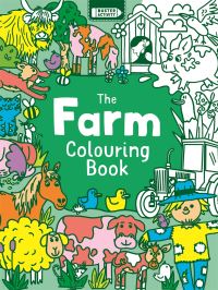 Book Cover for The Farm Colouring Book by Chris Dickason