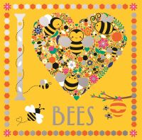 Book Cover for I Heart Bees by Lizzie Preston, Charlotte Pepper