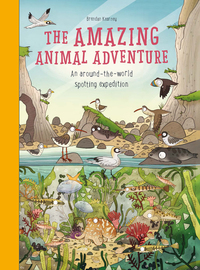 Book Cover for The Amazing Animal Adventure by Anna Claybourn