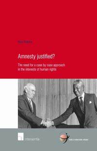 Book Cover for Amnesty Justified? by Vera Vriezen