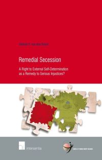 Book Cover for Remedial Secession by Simone F van den Driest