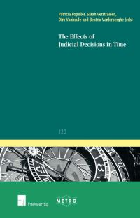 Book Cover for The Effects of Judicial Decisions in Time by Maastrichts Europees Instituut voor Transnationaal Rechtswetenschappelijk Onderzoek