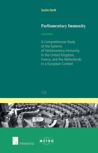 Book Cover for Parliamentary Immunity by Sascha Hardt