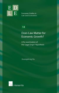 Book Cover for Does Law Matter for Economic Growth? by Guangdong Xu