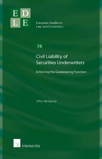 Book Cover for Civil Liability of Securities Underwriters by Olia Skripova