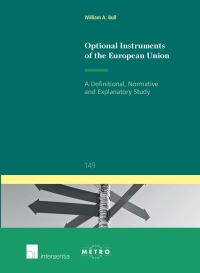 Book Cover for Optional Instruments of the European Union by William A Bull, Maastrichts Europees Instituut voor Transnationaal Rechtswetenschappelijk Onderzoek