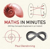 Book Cover for Maths in Minutes by Paul Glendinning